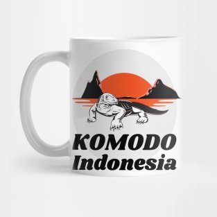 Komodo Indonesia, Komodo Dragon Diving Mug